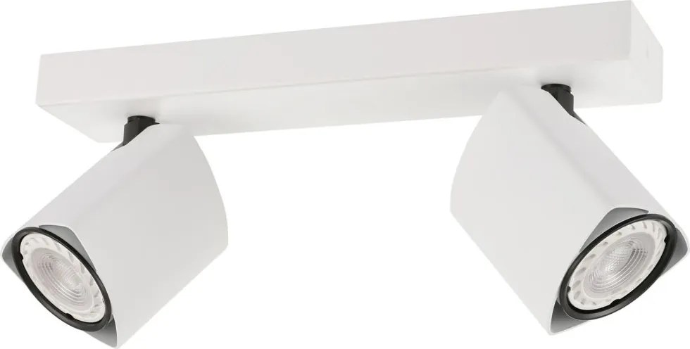 Italux modern spot lámpa merusa fehér fekete itxspl-31970-2b-wh