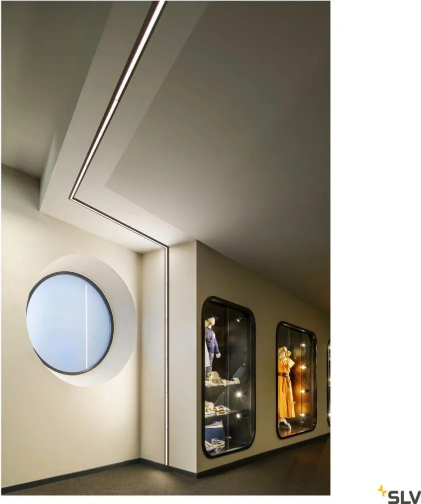 SLV 48V SYSTEM 1006617 Sínreflektor 1x7.3W/LED 3000K 570lm IP20
