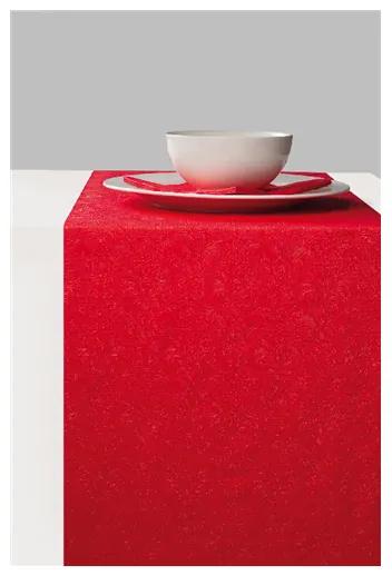Elegance red papír asztali futó