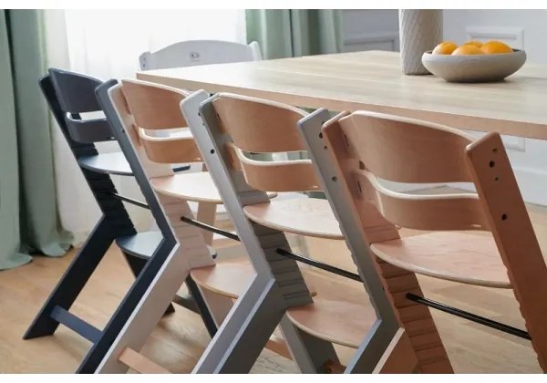 KINDERKRAFT - Gyerek étkezőszék ENOCK fehér