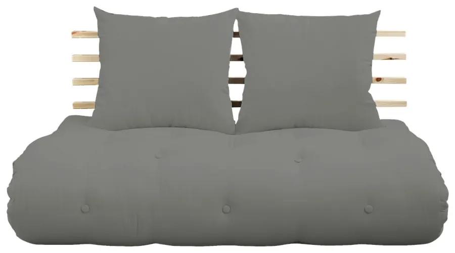Shin Sano Natural Clear/Grey kinyitható kanapé - Karup Design