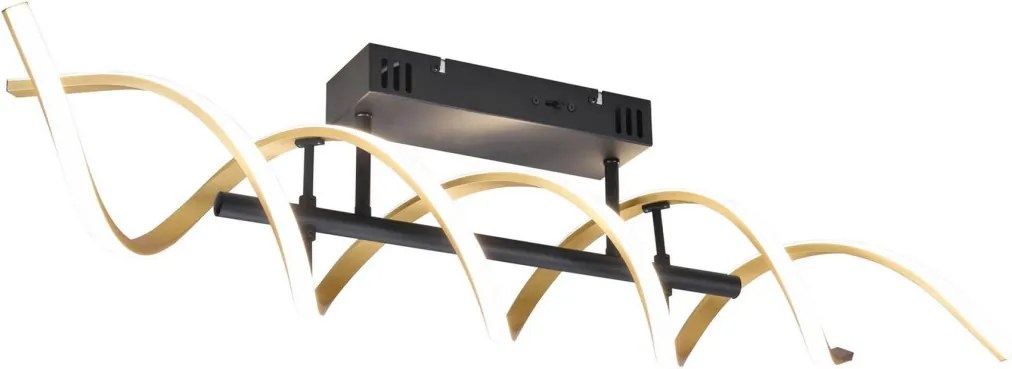 TRIO 641810208 SEQUENCE Modern LED Mennyezeti Lámpa Arany LED IP20