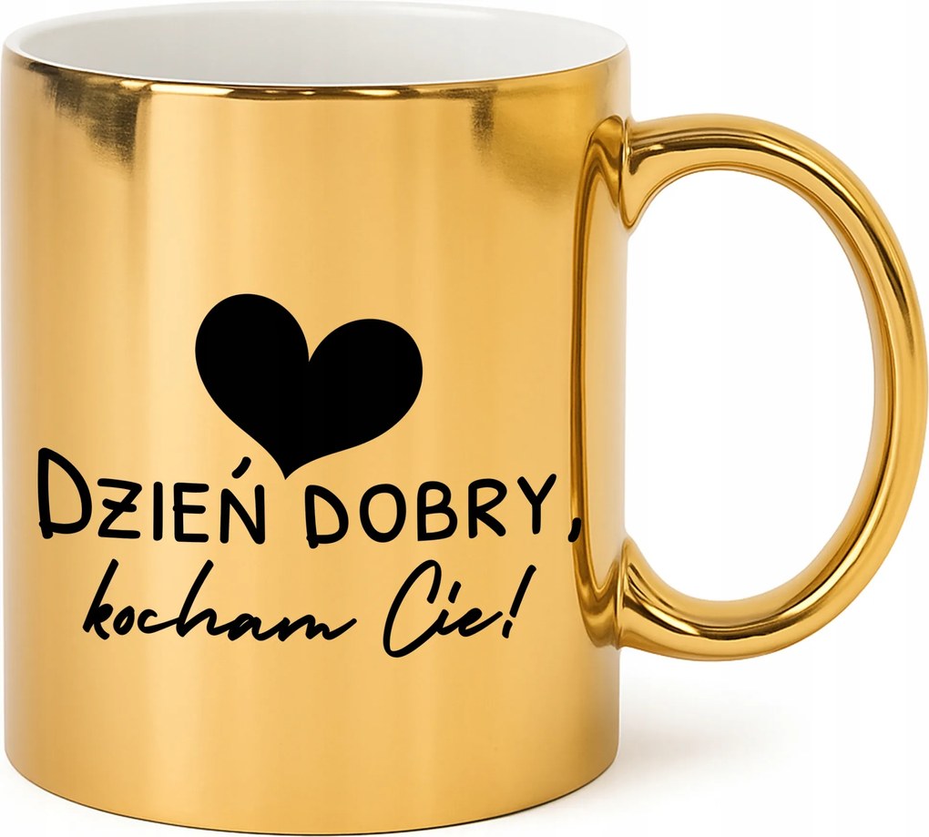 Arany Bögre Ajándék Párnak Neki Jó Napot, Szeretlek