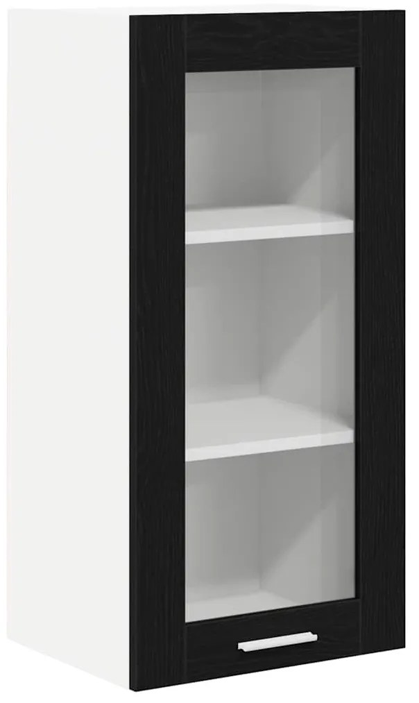 Függő szekrény Riga Fekete tölgy 40 x 31 x 80 cm Faanyag