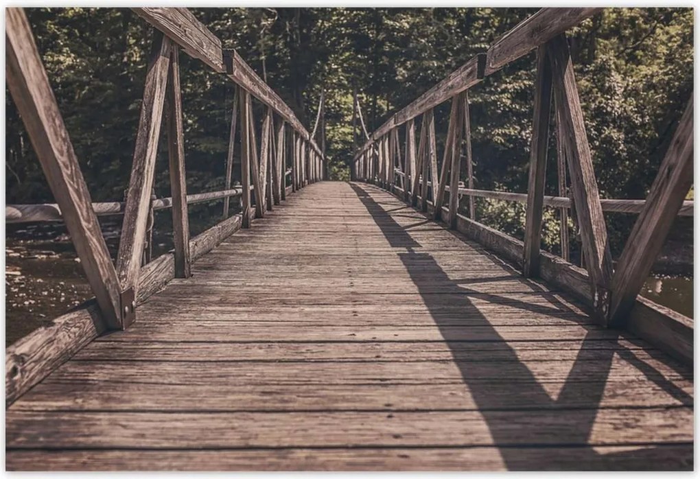 Poszterek 200x135 Fa híd