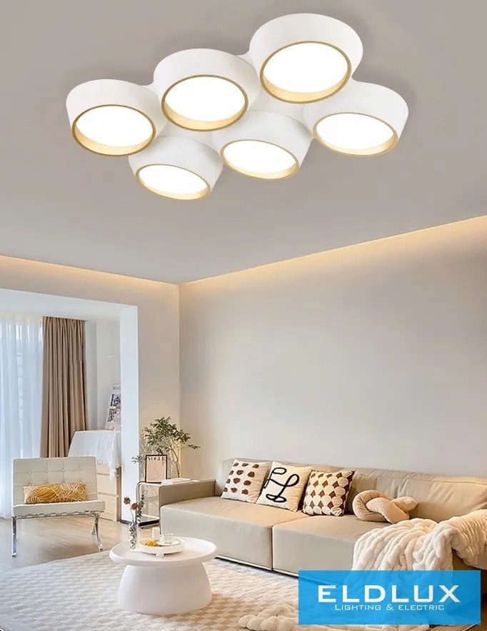 ELDLUX C51-BN Modern LED Mennyezeti Lámpa IP20