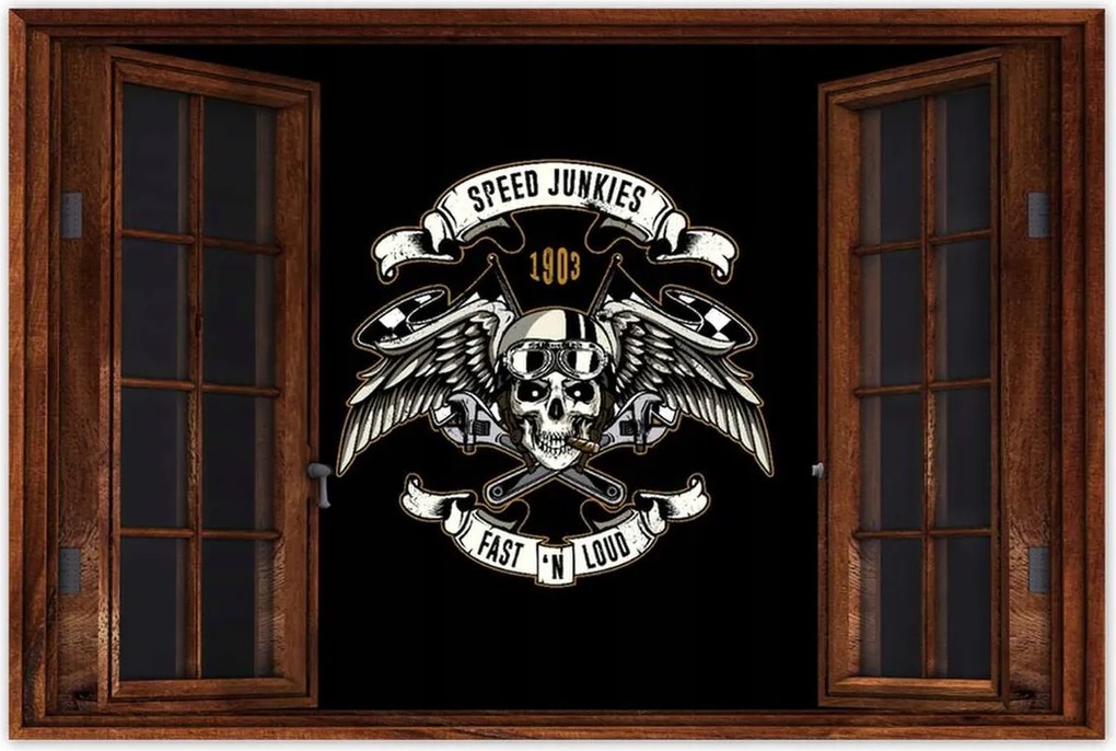 Poszterek 60x40 Motorkerékpáros hangulat