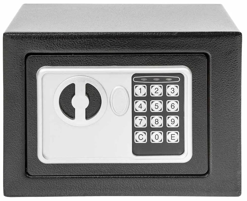 Digitális széf 2 típusban - kicsi, fekete