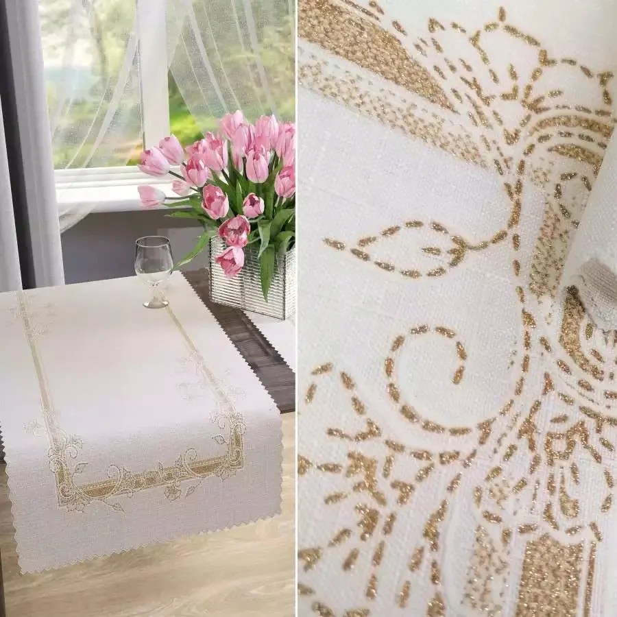 Mg Futófelület Römi Fehér Arany Nyomtatás 75x75 Pol Zbl