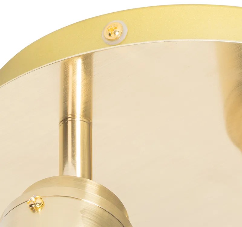 Modern fürdőszoba spotlámpa sárgaréz 2-lámpás IP44 - Ducha