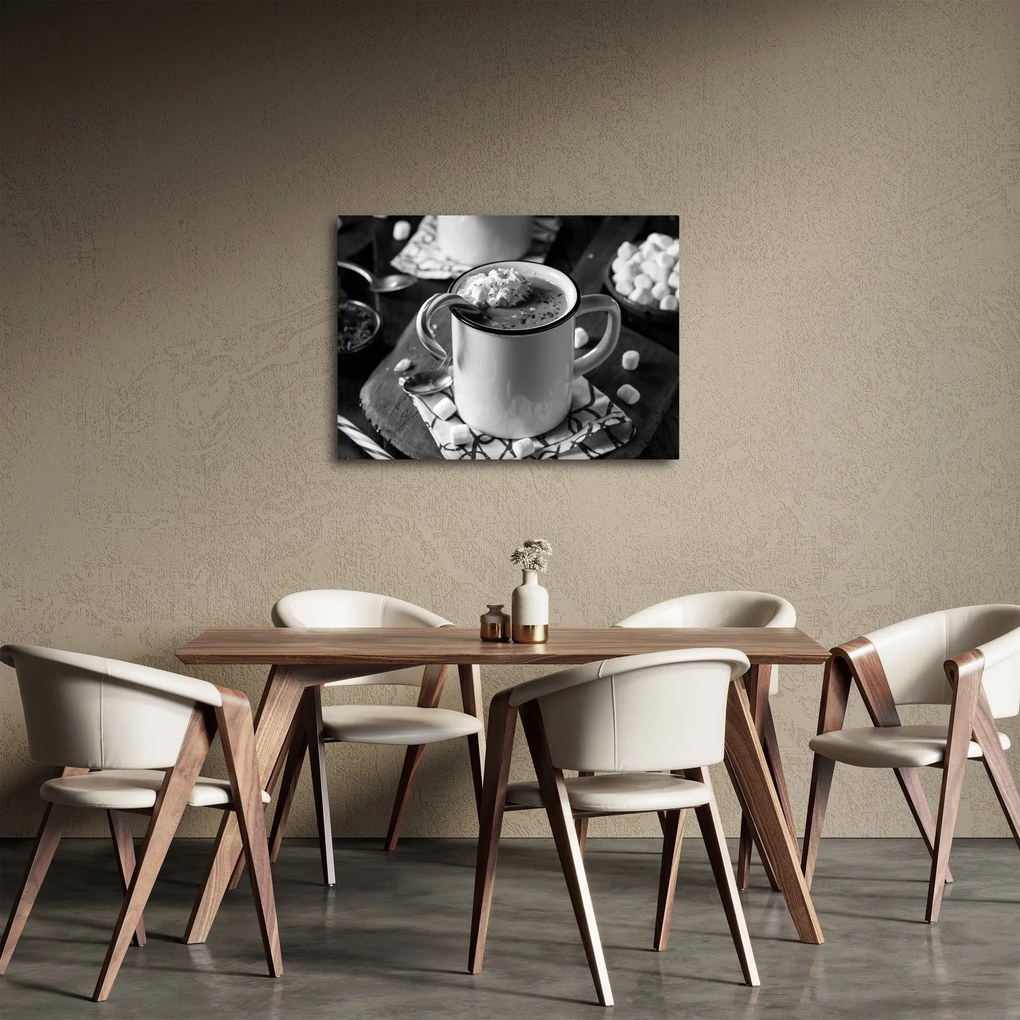 Kép - Karácsonyi forró csokoládé (70x50 cm)
