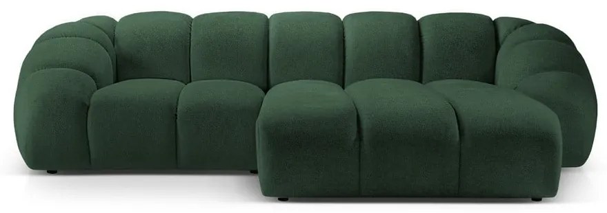 Zöld sarokkanapé (jobb oldali) Diana – Micadoni