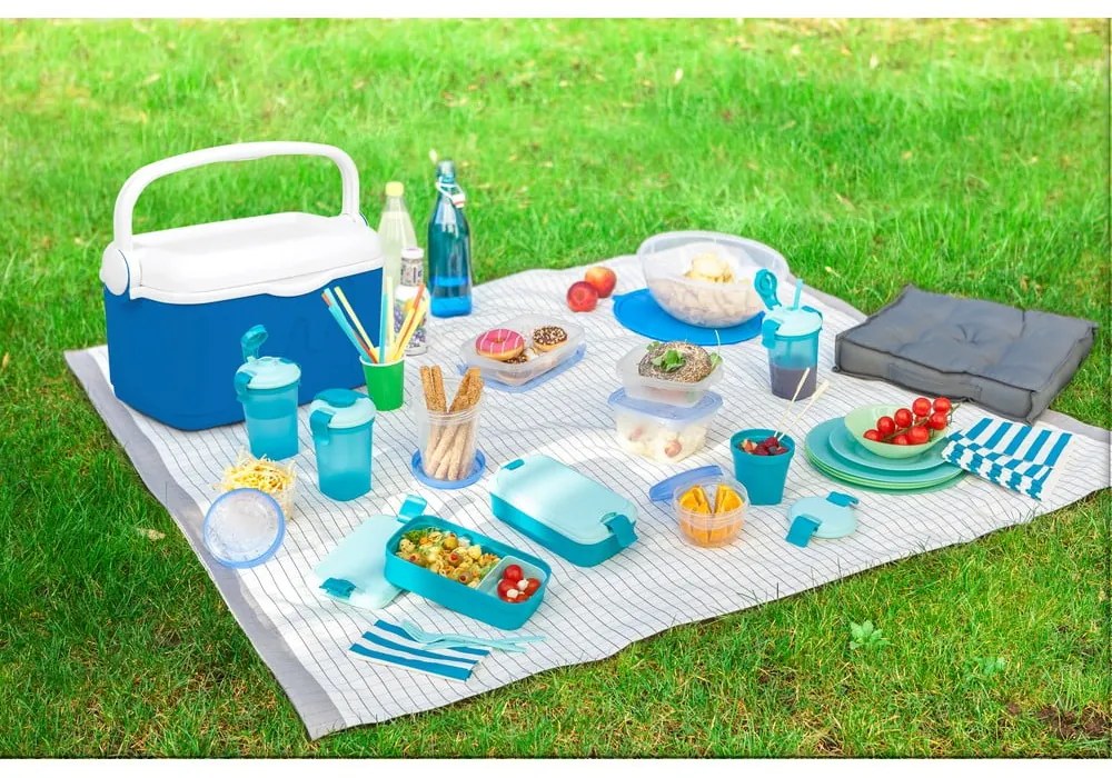 Uzsonnás doboz evőeszközzel Lunch &amp; Go – Curver