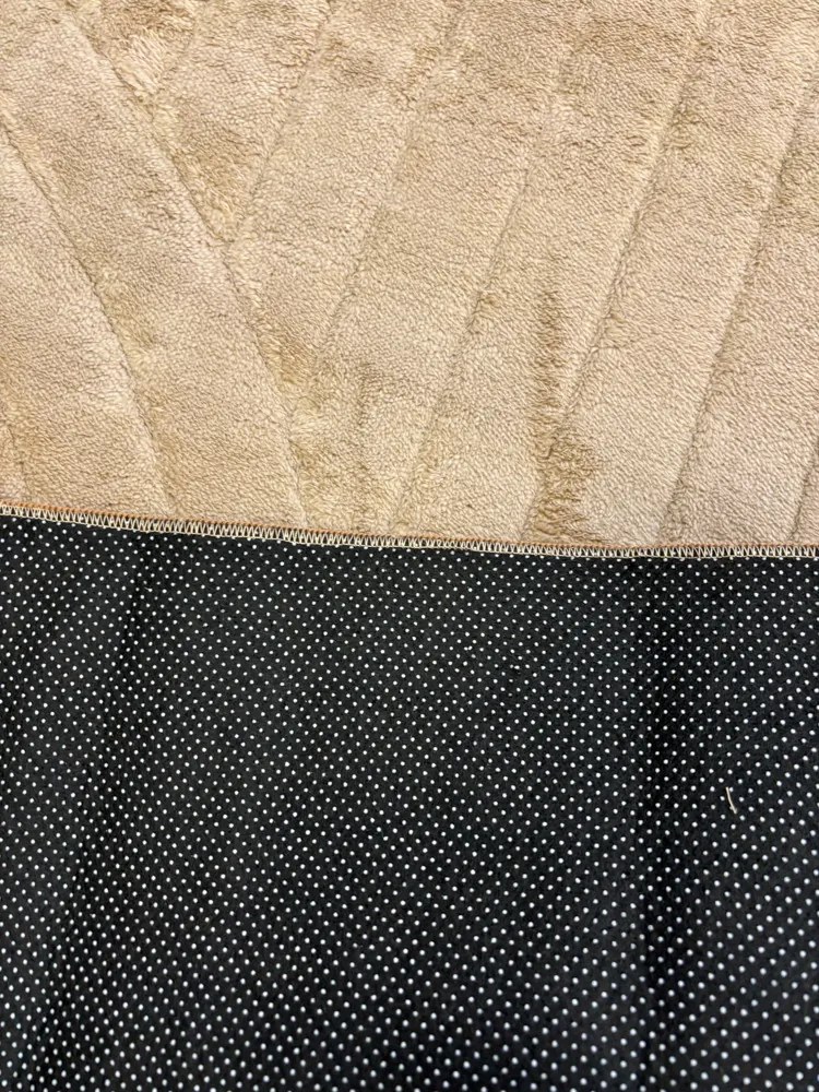 Salerno 3664 bézs shaggy szőnyeg 120x170 cm