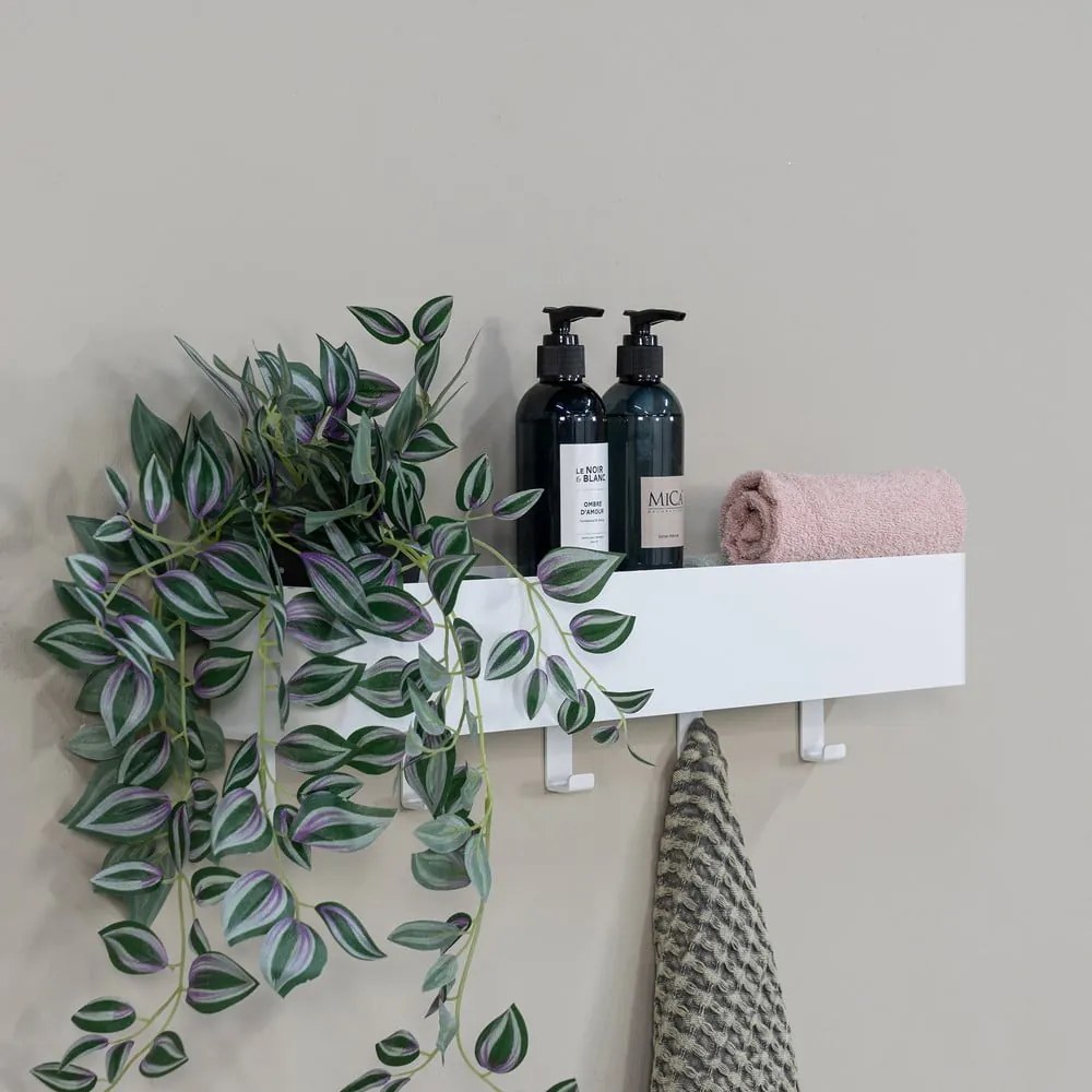 Fehér fali acél fürdőszobai polc Multi – Spinder Design