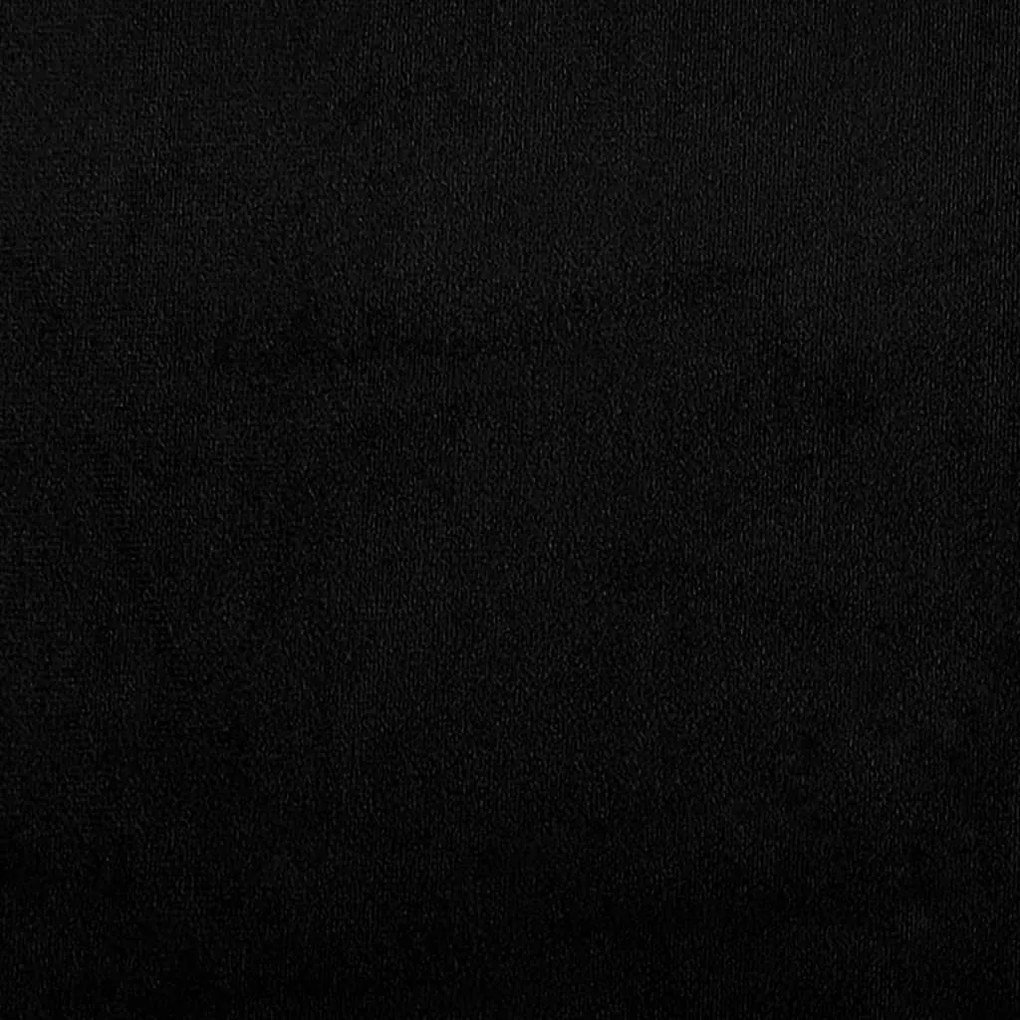 4 részes fekete mikroszálas szövet ülőgarnitúra párnákkal