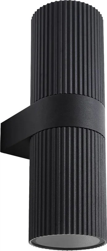 Nordlux modern kültéri fali lámpa kyklop fekete nor2618231003
