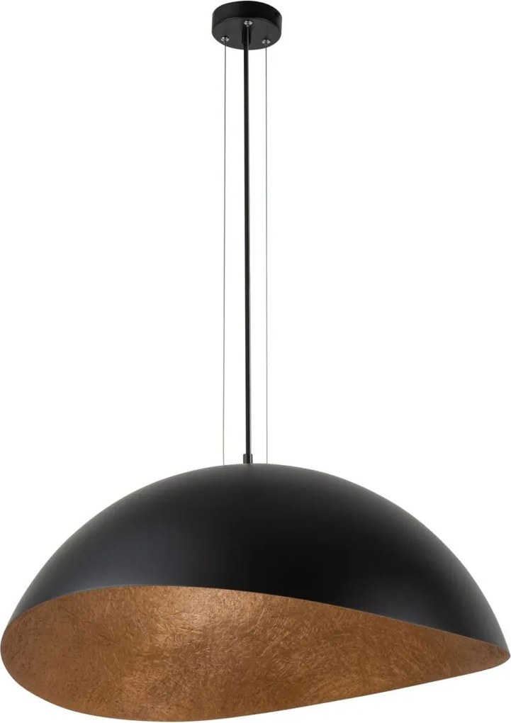Sigma lighting modern függeszték solaris fekete réz sig40608