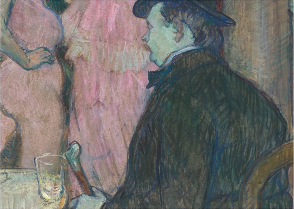 Kép - Henri de Toulouse-Lautrec, Maxime Dethomas, reprodukciók (70x50 cm)