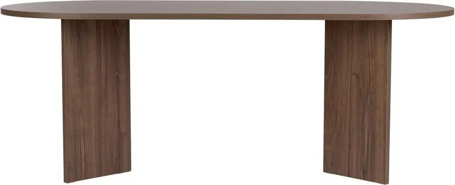 Étkezőasztal diófa dekorral 90x200 cm Sabella – Kalune Design