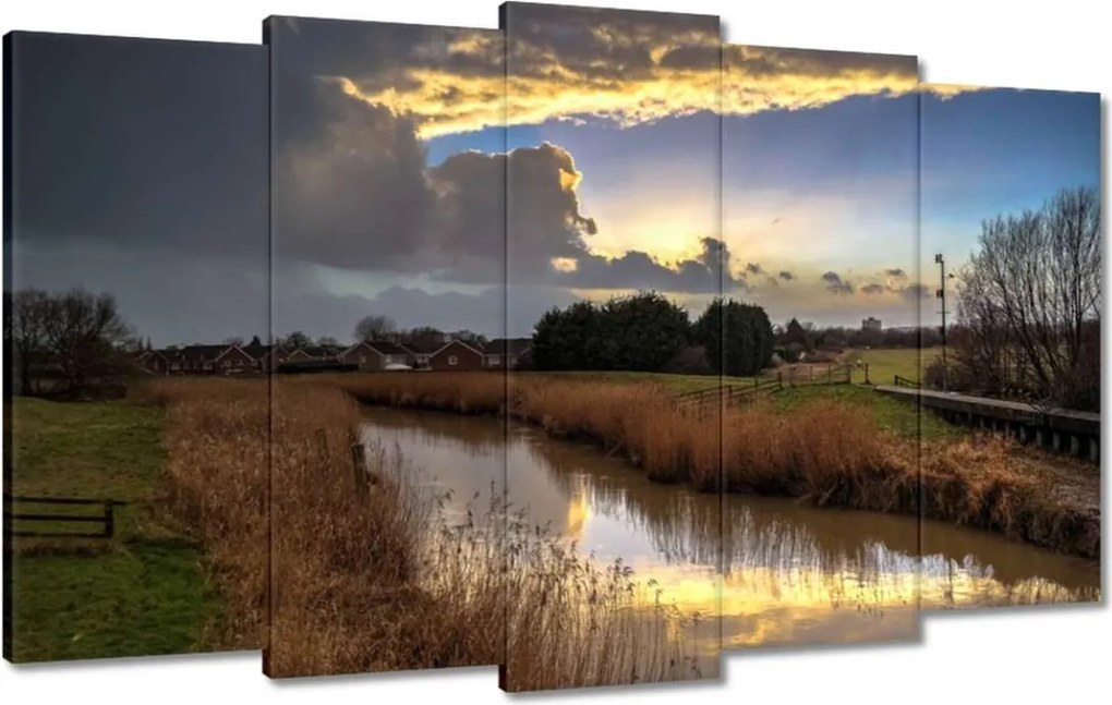 Vászonkép 100x60 Felhős kilátás