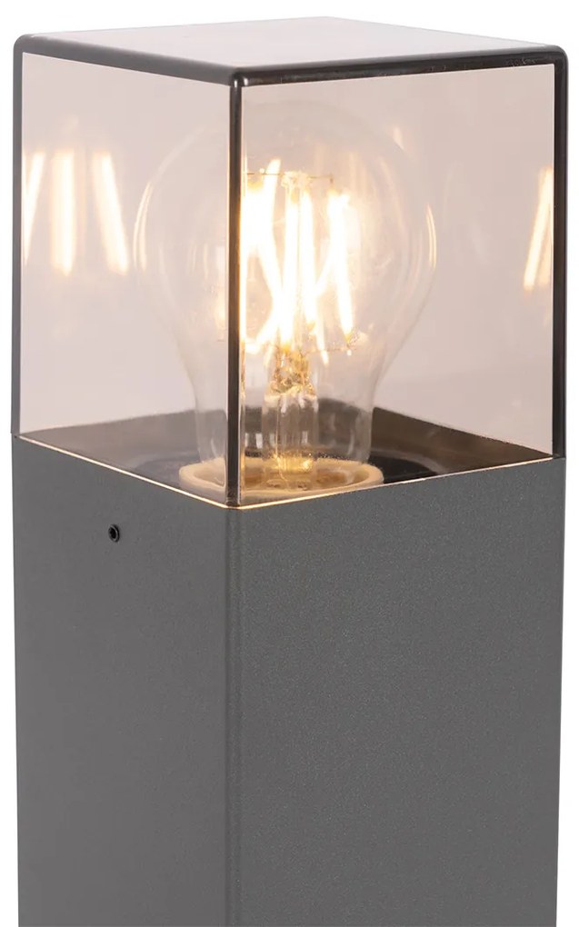 Modern kültéri állólámpa 30 cm sötétszürke IP44 - Denmark