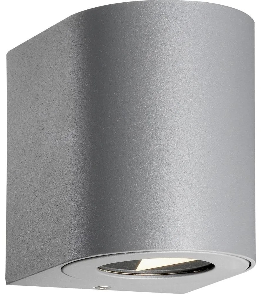 Nordlux - CANTO LED kültéri fali lámpatest 2xLED/5,5W/230V IP44 szürke