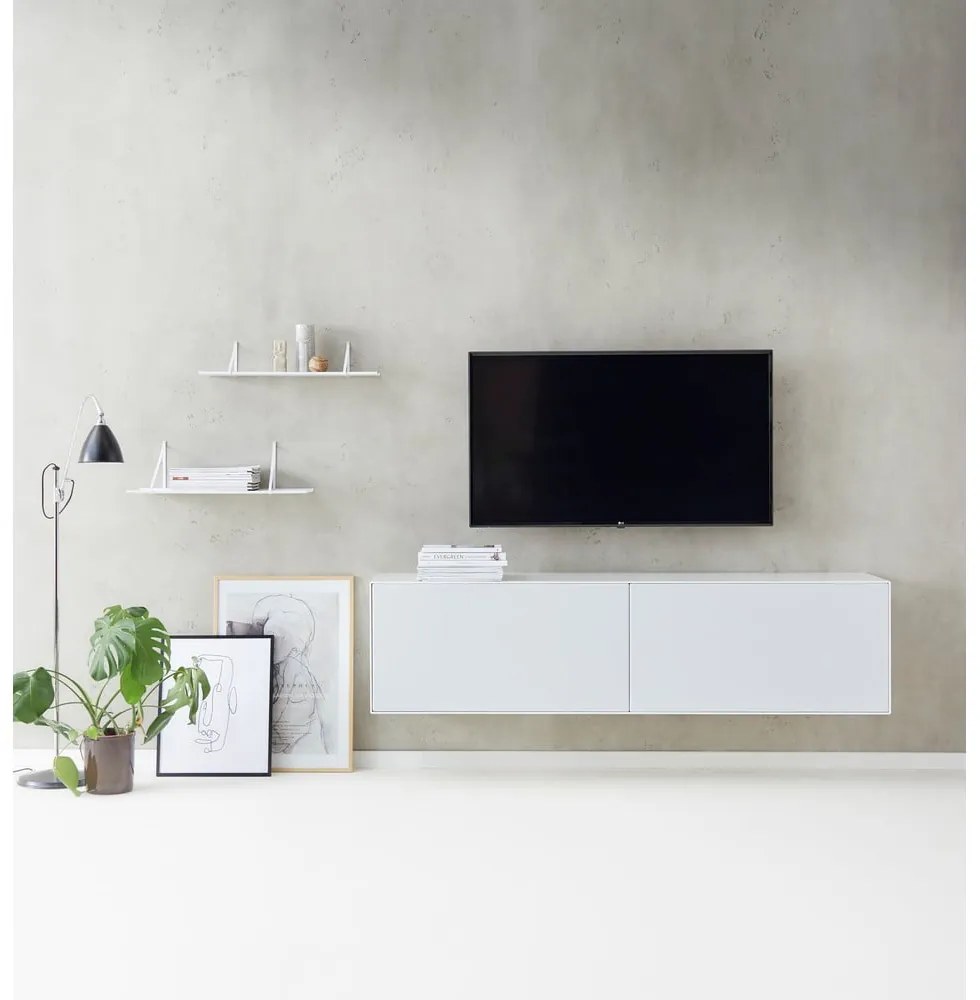Edge fehér TV-állvány - Hammel