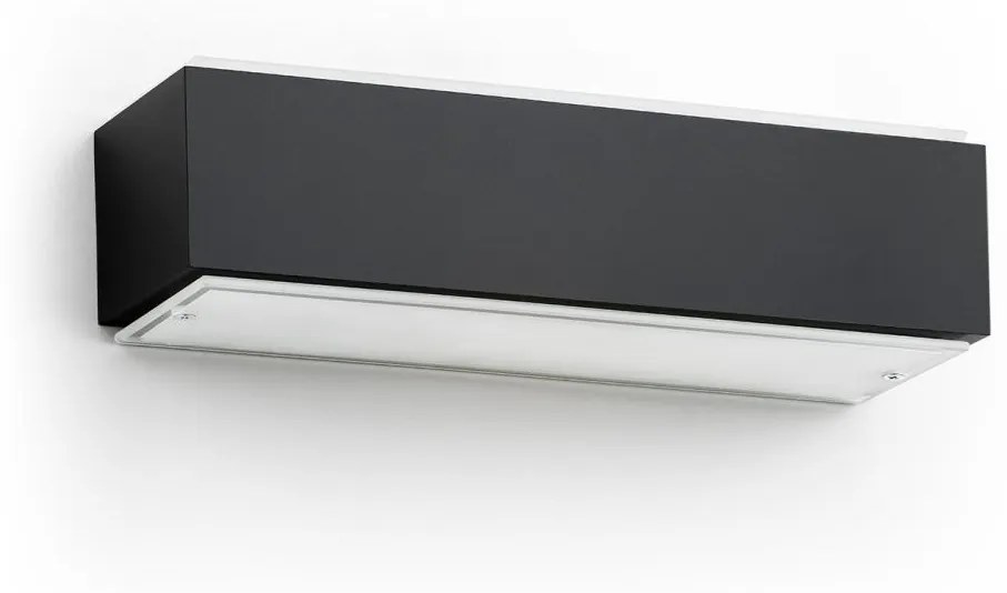 Argon Argon 8366 - Fali lámpa CARLSON 1xE27/15W/230V 30 cm fekete AR8366