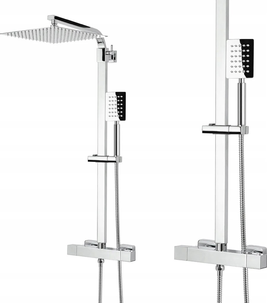 Zuhanyoszlop Zuhany Szett Termosztátos Csaptelep Esőztető