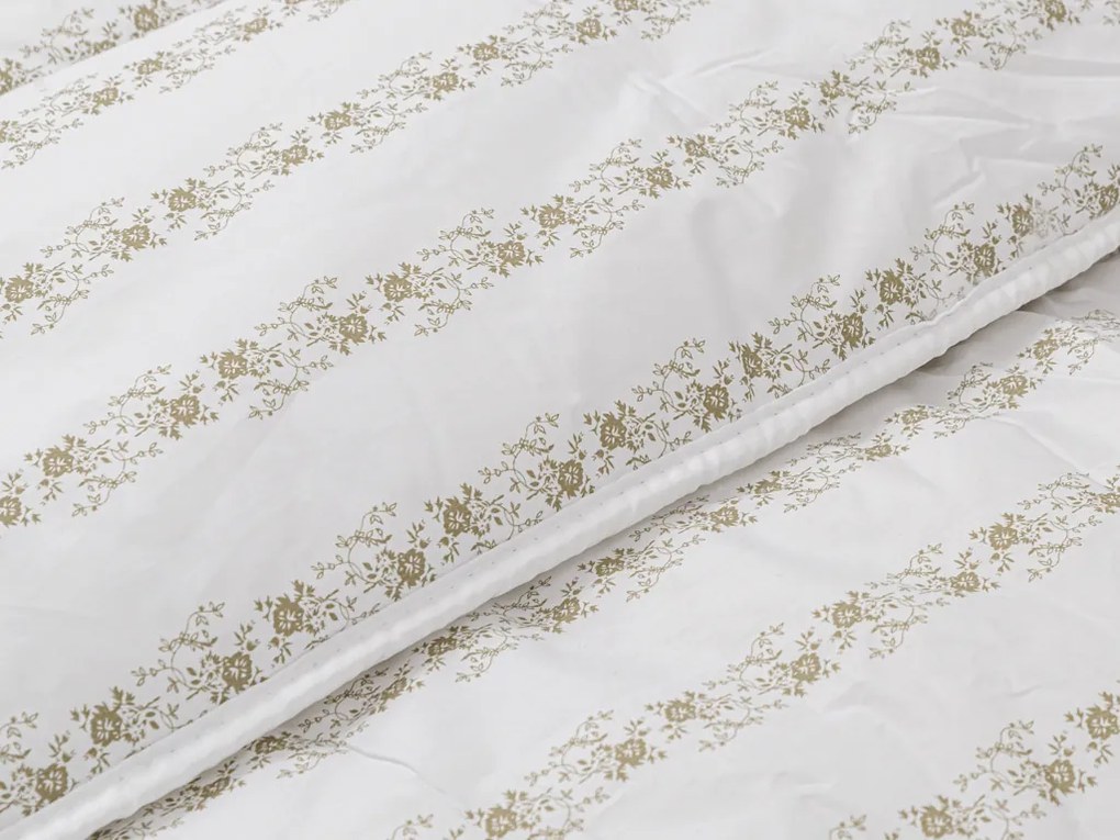 Egész évben használható steppelt takaró TRONFELET FLORA 200x220 cm