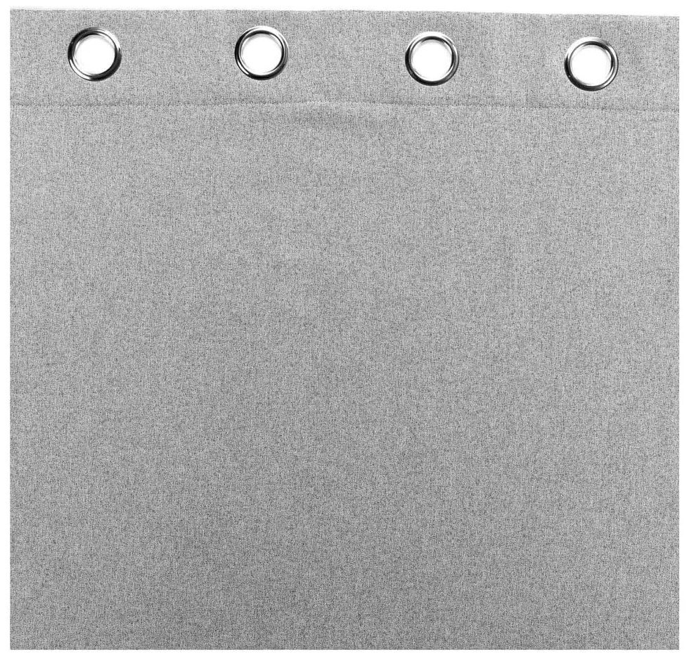 Világosszürke hangszigetelő függöny 140x260 cm Jupiter – douceur d'intérieur