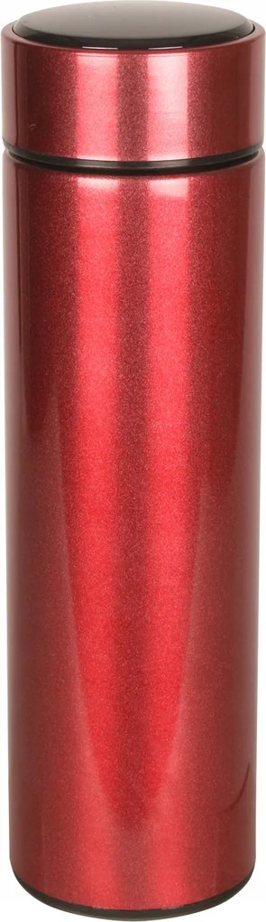 Termosz 450 ml hőmérővel, piros