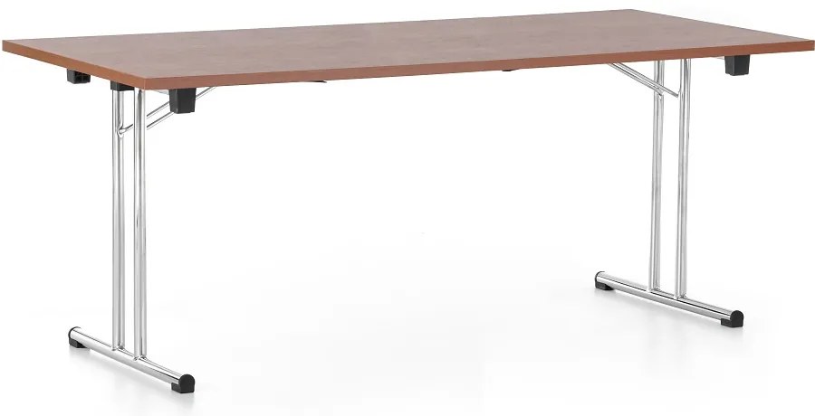 Összecsukható asztal 180 x 80 cm, dió