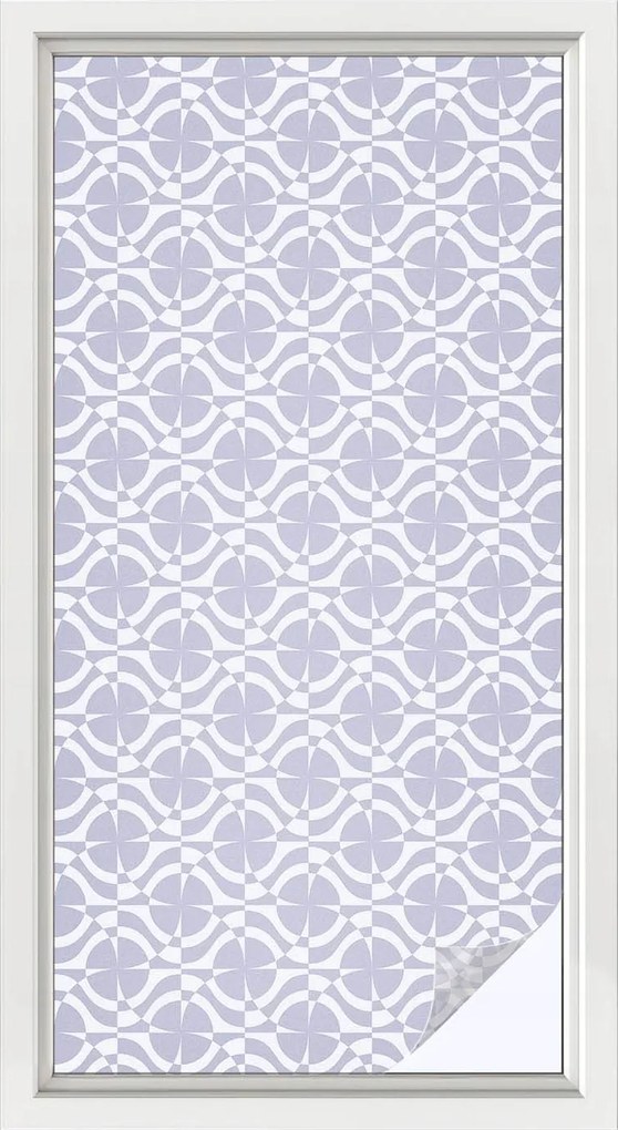 Szélvédőfólia Ablak Adatvédelem Lila szimmetria 50x100