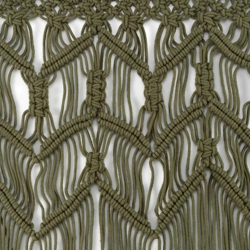 Khaki függöny ajtóra 90x200 cm Macarena – douceur d'intérieur