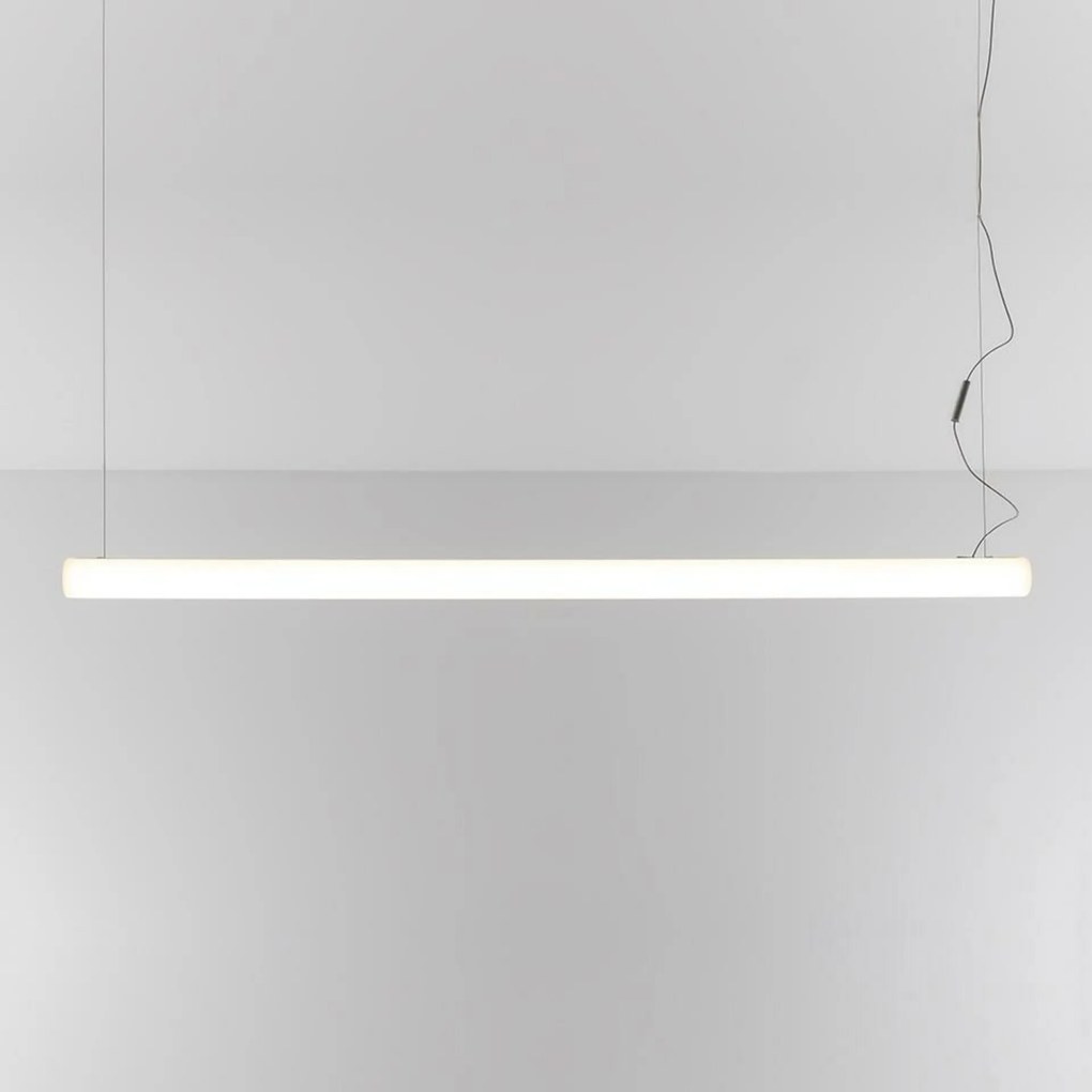 Artemide Alphabet of Light Led függeszték 120 cm, fényerőszabályozható, fehér