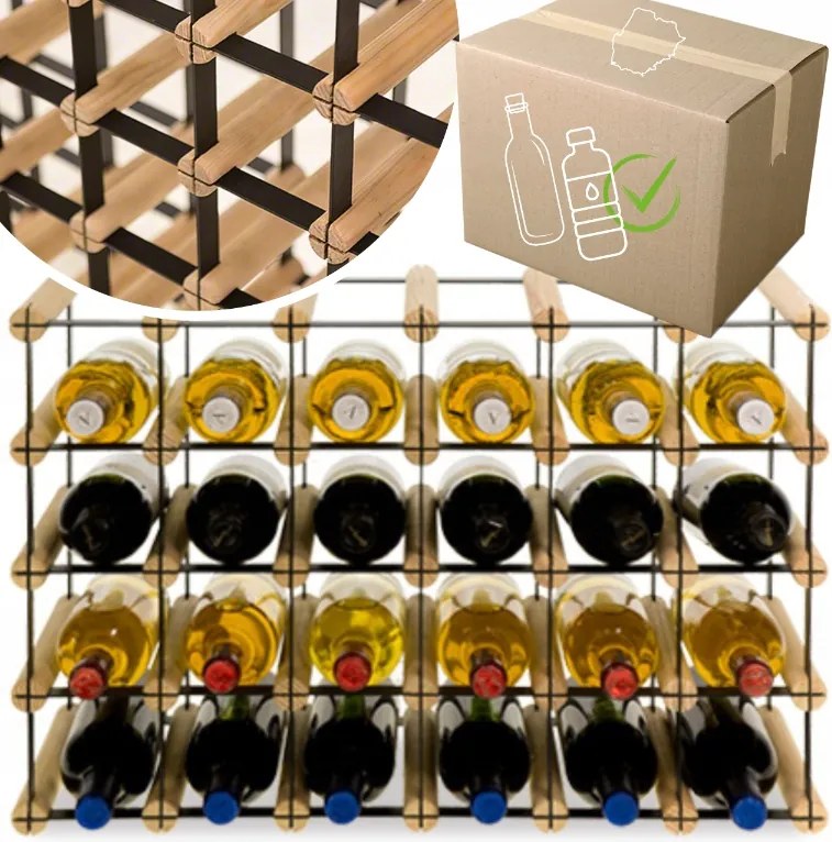 Bortartó állvány bortartó állvány Pet palacktartó szekrény nagy 24cipő Eko