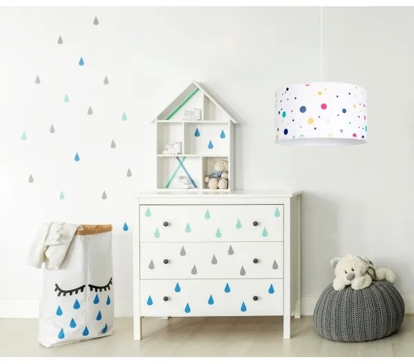 Gyerek csillár DRUKI 1xE27/60W/230V