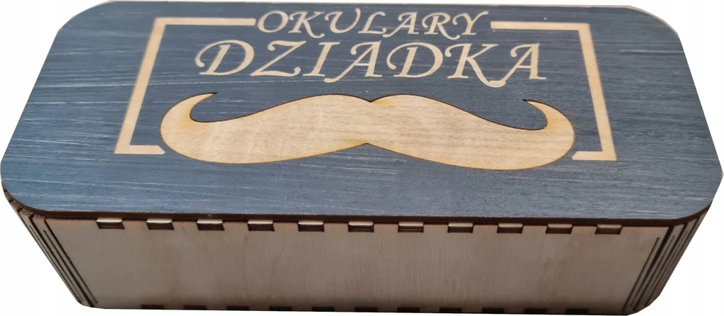 Szemüvegtartó doboz Nagymama napja Nagypapa gravírozás