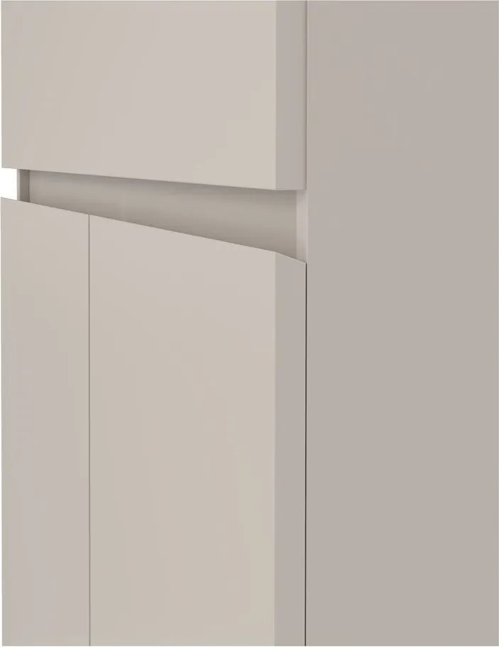 Krémszínű komód 80x100x40 cm Naia – Tvilum