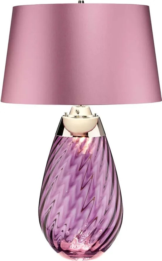 Elstead Lighting LENA LARGE LENA-TL-L-PLUM Asztali lámpa 1X7W/GU10+1x60W/E27