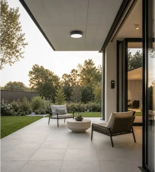 Brilagi - Fürdőszobai mennyezeti lámpa szenzorral CLARE 2xE27/24W/230V átmérő 30 cm antracit IP54