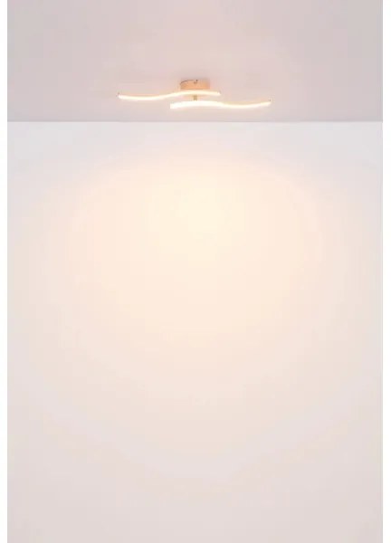 Globo 67178P - LED Felületre szerelhető csillár TYLER LED/12W/230V 3000K narancs