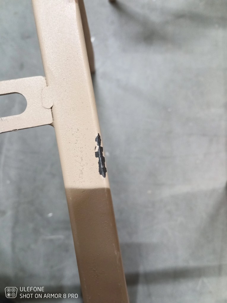 AKCIÓ Szürke FOX szék tölgy lábakkal II. osztály