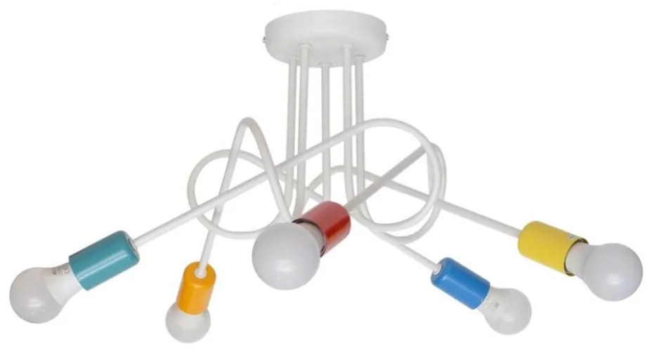 Gyerek csillár OXFORD 5xE27/15W/230V