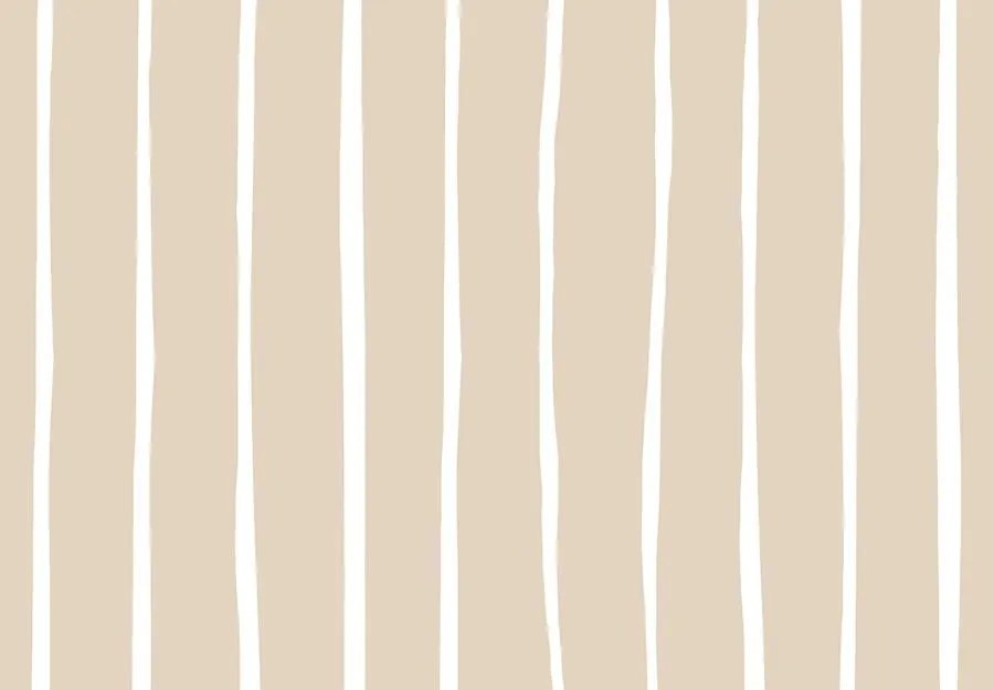 Parato Cristiana Masi Momi Wavy bézs-fehér csíkos vlies tapéta – 4461