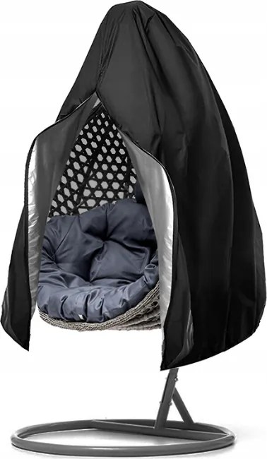 Védőhuzat függőszékre KOKON 250x165 cm, fekete