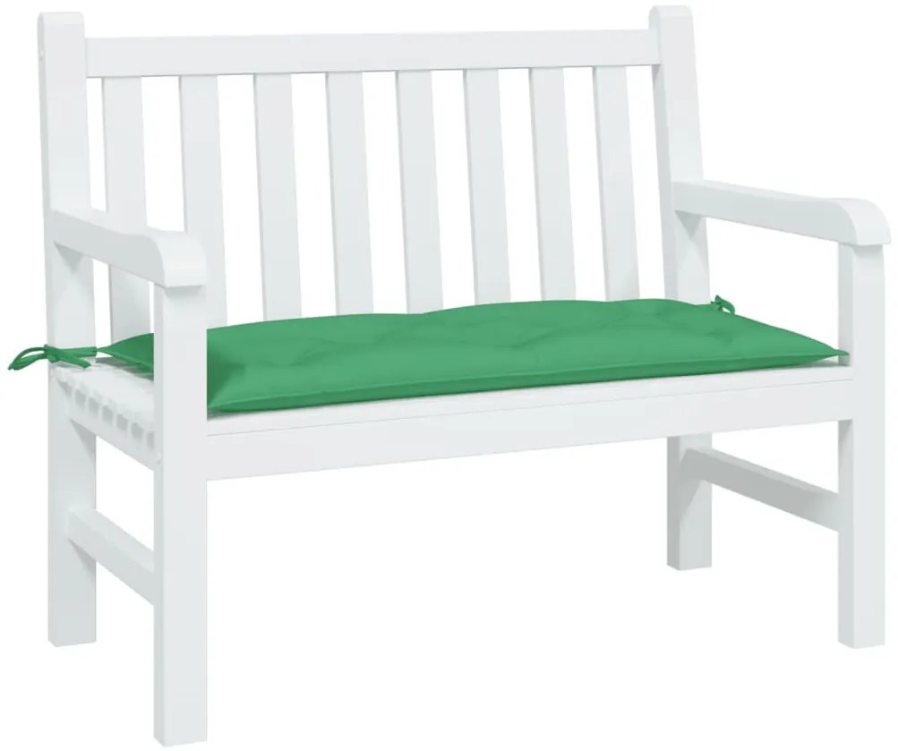 zöld oxford szövet kerti pad párna 100 x 50 x 7 cm
