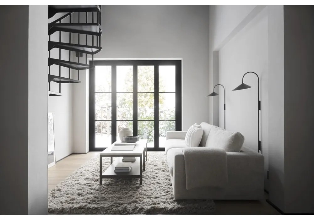 Krémszínű sarokkanapé (bal oldali) Duncan - Rowico